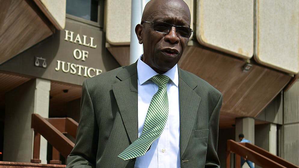Jack Warner wurde von der FIFA-Ethikkommission lebenslänglich gesperrt.