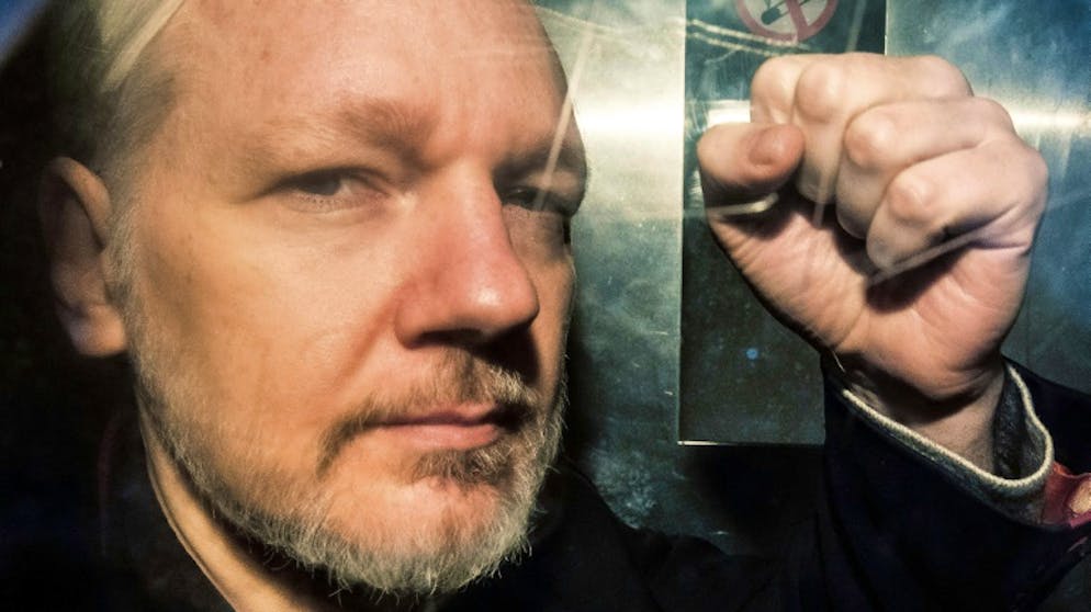 Julian Assange im Mai 2019 in London. Ein UN-Berichterstatter fürchtet nun um das Leben des Wikileaks-Gründers, der in der britischen Hauptstadt in Haft sitzt.