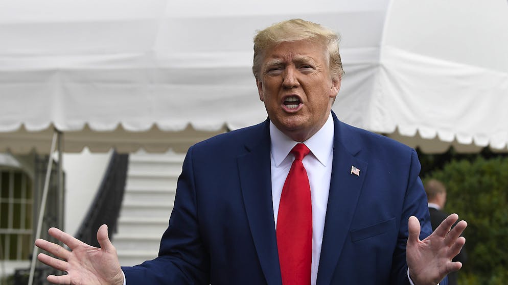 US-Präsident Donald Trump meint, Italien und anderen Ländern würde es ausserhalb der EU «viel besser» gehen.