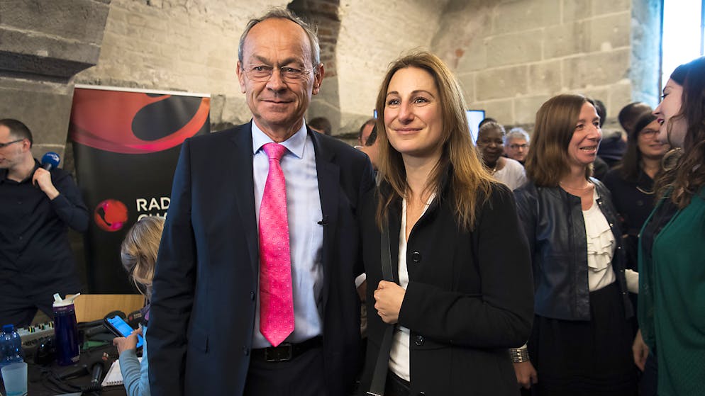 Olivier Français e Adèle Thorens Goumaz
