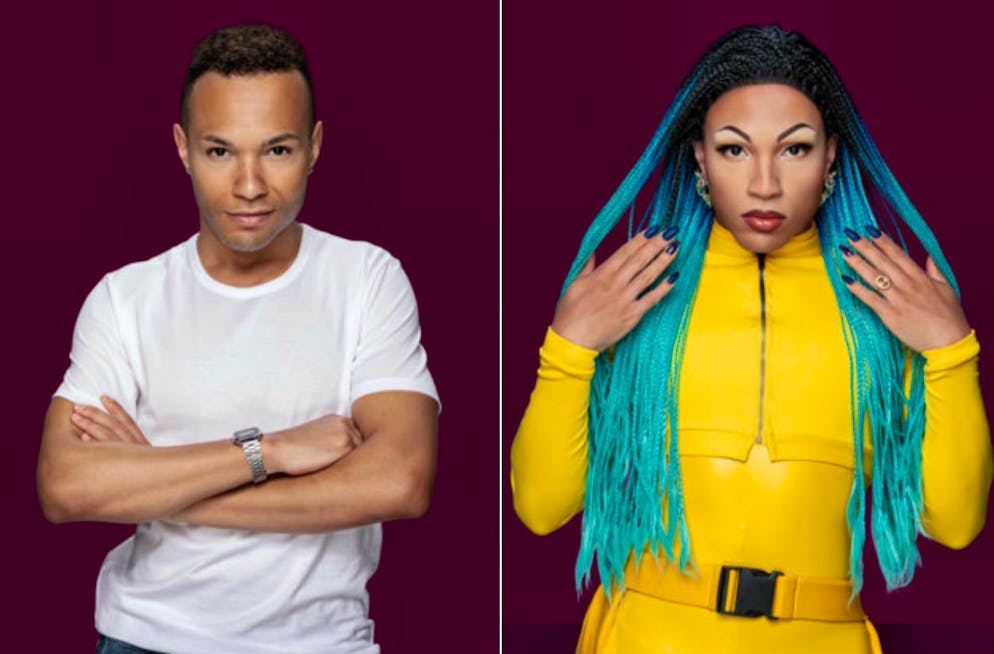 Heidis Dragqueens: Ein Berner Hip Hopper und viele Paradiesvögel. Hayden Kryze (20): Superhero meets Hip-Hop, meets spicy Chocolate. Jahrelanges Mobbing während der Schulzeit haben den Berner krisenresistent gemacht.