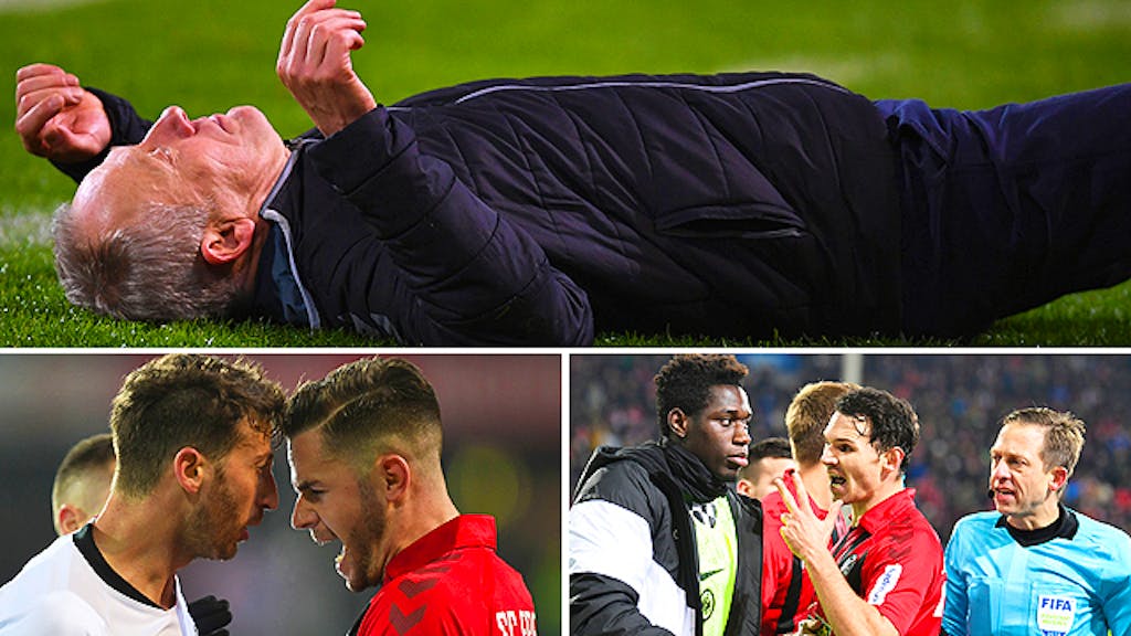 Bundesliga. So schön kann Fussball sein: Grosse Versöhnung nach dem Body-Check