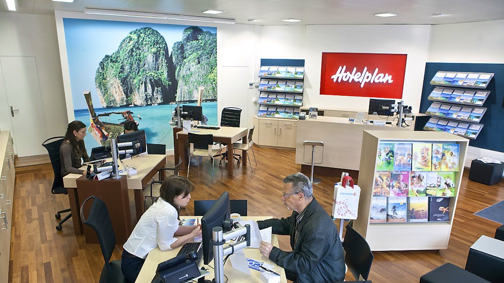 Hotelplan konnte im vergangenen Jahr zwar etwas weniger Kunden in den Reisebüros beraten – dafür seien die einzelnen Dossiers etwas grösser gewesen. (Archiv)