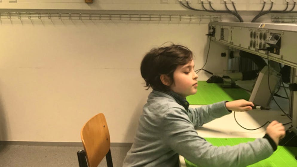 Der Junge, der in Belgien und den Niederlanden aufwuchs, steht kurz vor der Bachelor-Prüfung an der TU Eindhoven.