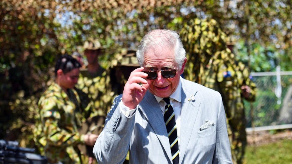 Umweltbewusst und cool: Englands Prinz Charles, derzeit mit der E-Rikscha in Indien unterwegs.