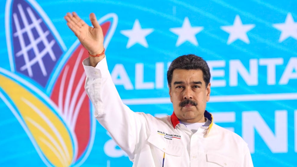 Il presidente venezuelano Nicolas Maduro.