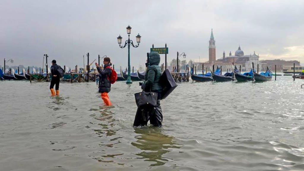 Grosse Schäden. Hochwasser bringt Venedig «apokalyptische Zerstörung»