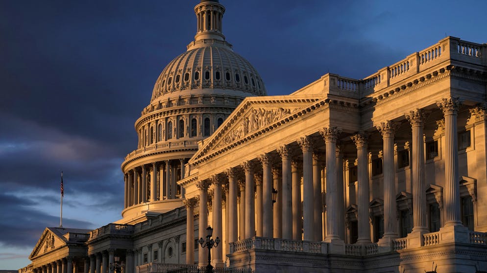 Machtzentrale: Capitol Hill in Washington.