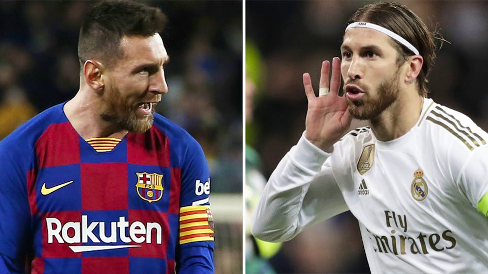 Treffen am 18. Dezember aufeinander: Lionel Messi (l.) und Sergio Ramos.