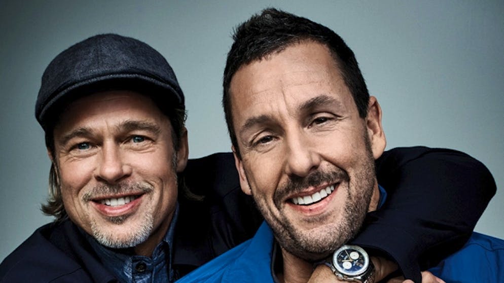 Brad Pitt und Adam Sandler verstanden sich hervorragend, obwohl sie aus verschiedenen Ecken derselben Welt kommen.
