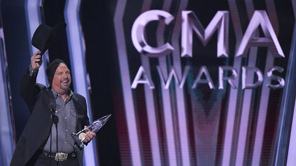 Der amerikanische Country-Star Garth Brooks wurde in seiner Musiksparte zum siebten Mal als «Entertainer des Jahres» ausgezeichnet.