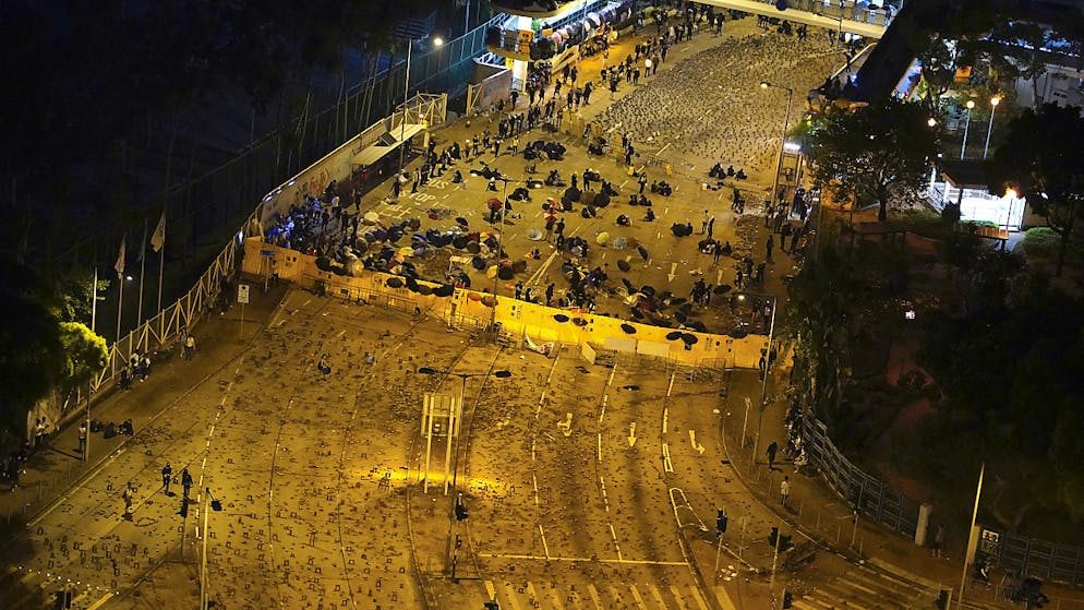 A Hong Kong la tensione rimane elevata (foto rappresentativa)