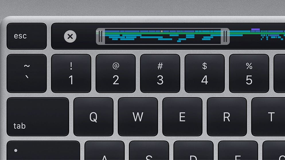 Das neue «Magic Keyboard» des MacBook Pro. Hoffentlich fällt diese Tastatur nun dank Magie nicht mehr so häufig aus.
