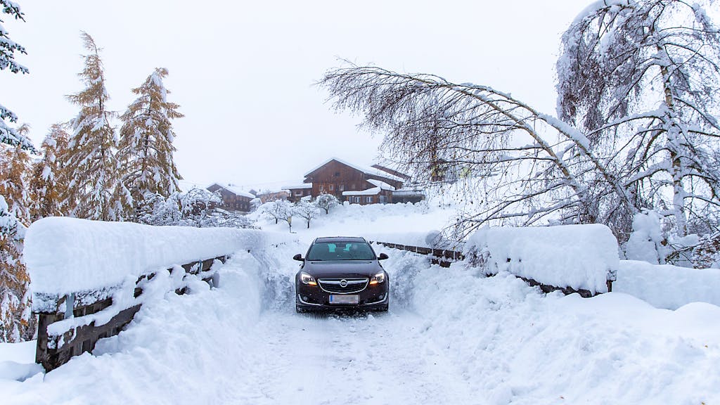 Österreich. Chaos wegen Schnee und Regen in Osttirol