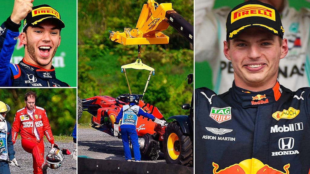 Formel 1. Verstappen gewinnt +++ Ferraris setzen sich gegenseitig ausser Gefecht