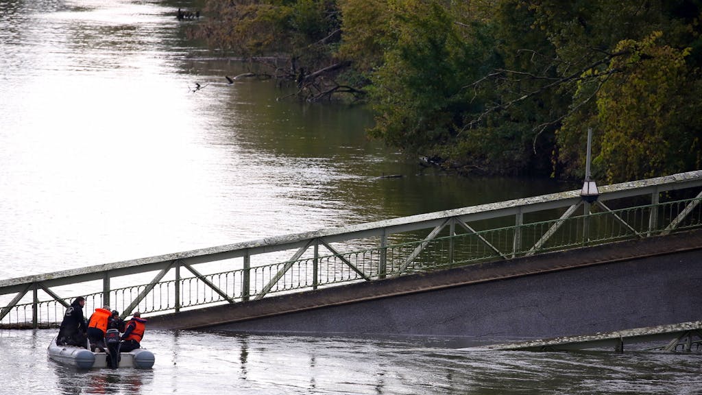 Frankreich. 15-Jährige stirbt bei Brückeneinsturz