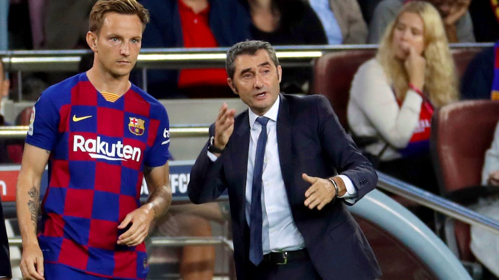 Ernesto Valverde baut nicht mehr auf Ivan Rakitic.