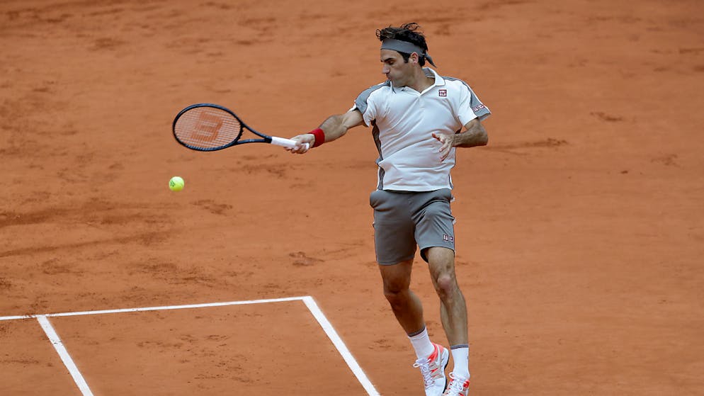 Roger Federers «Unvollendete». Ein Erfolg war mit Viertelfinals in Madrid und Rom sowie dem Halbfinal in Paris die Rückkehr auf die Sandplätze.