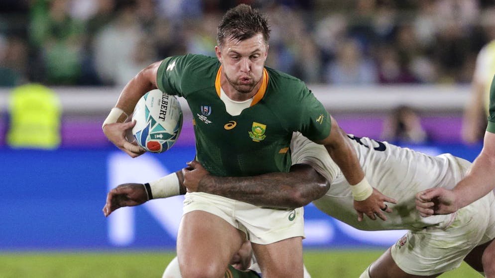 Südafrika zum dritten Mal Weltmeister. Südafrikas Handre Pollard war der fleissigste Punktesammler