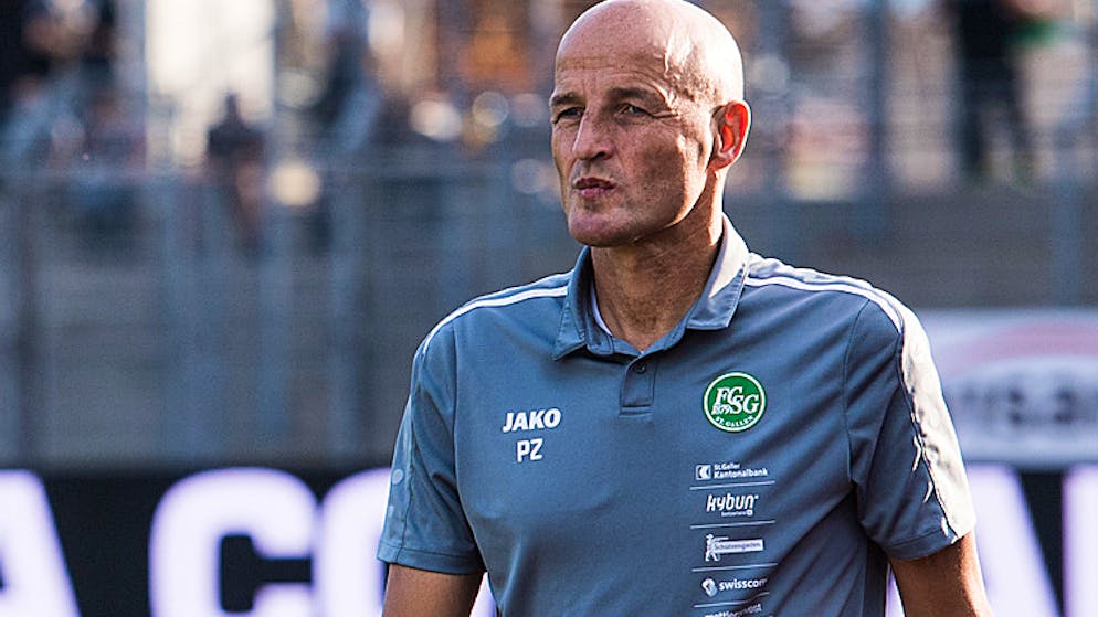 St. Gallens Trainer Peter Zeidler tritt vor dem Heimspiel gegen Sion auf die Euphoriebremse