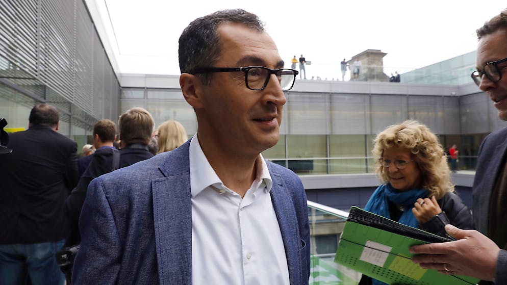 Wird von mutmasslichen Rechtsextremen mit dem Tod bedroht: der türkischstämmige deutsche Grünen-Politiker Cem Özdemir. (Archivbild)