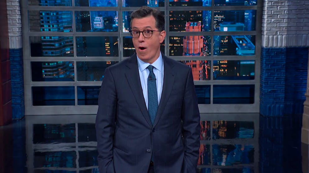 Vindmans Courage beeindruckt Stephen Colbert.