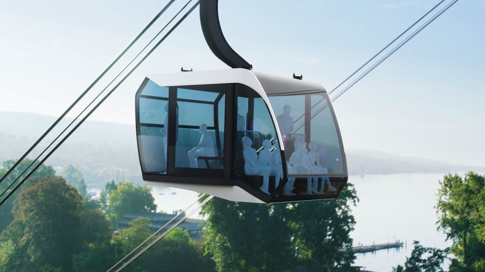 Jetzt müssen die Stadtzürcher über die ZKB-Seilbahn abstimmen: Die «Besonnungs-Initiative» ist zustande gekommen. (Symbolbild)