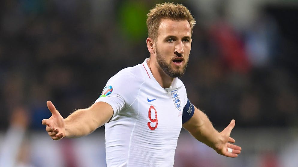 Tottenham-Stürmer Harry Kane war bester Torjäger in der EM-Quali.