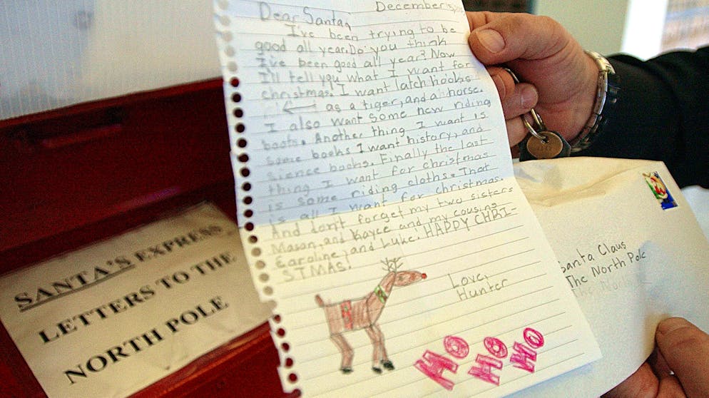 Der Vater einer 10-Jährigen teilte auf Twitter fassungslos den exklusiven Wunschzettel seiner Tochter. (Symbolbild)