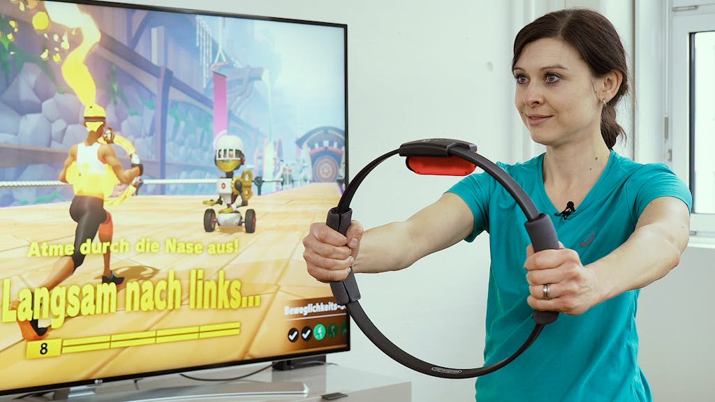 «Ring Fit Adventure» von Nintendo. Spielend fit werden – funktioniert das?