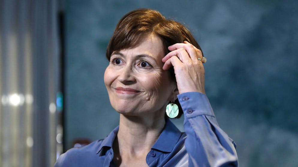 Flucht nach vorne: Grünen-Parteichefin Regula Rytz gab heute ihre Kandidatur für den Bundesrat bekannt.