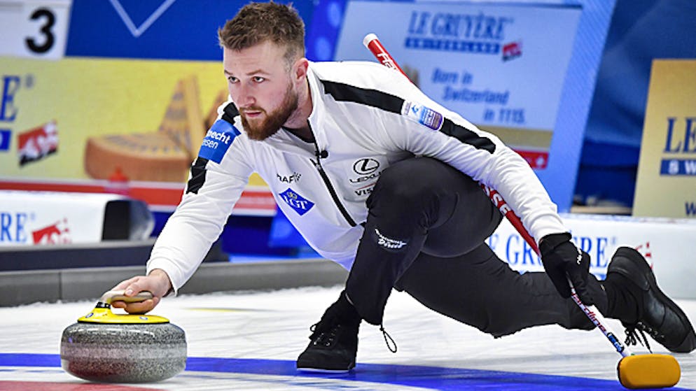 Yannick Schwaller hat als Skip in seinem ersten EM-Turnier eine grosse Verantwortung.