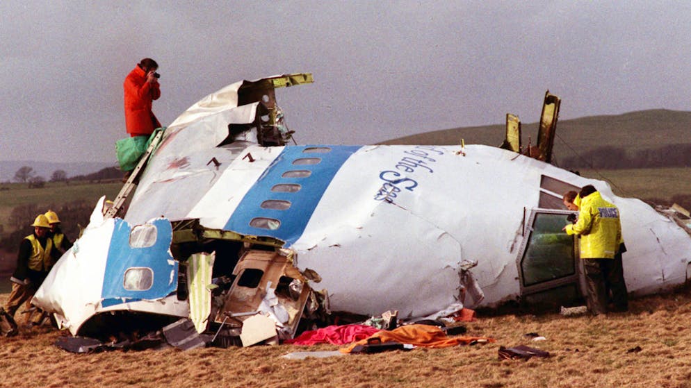 Beim Absturz des Jumbo-Jets der früheren US-Fluglinie Pan Am über dem schottischen Lockerbie im Jahr 1988 kamen 270 Menschen ums Leben. (Archivbild)