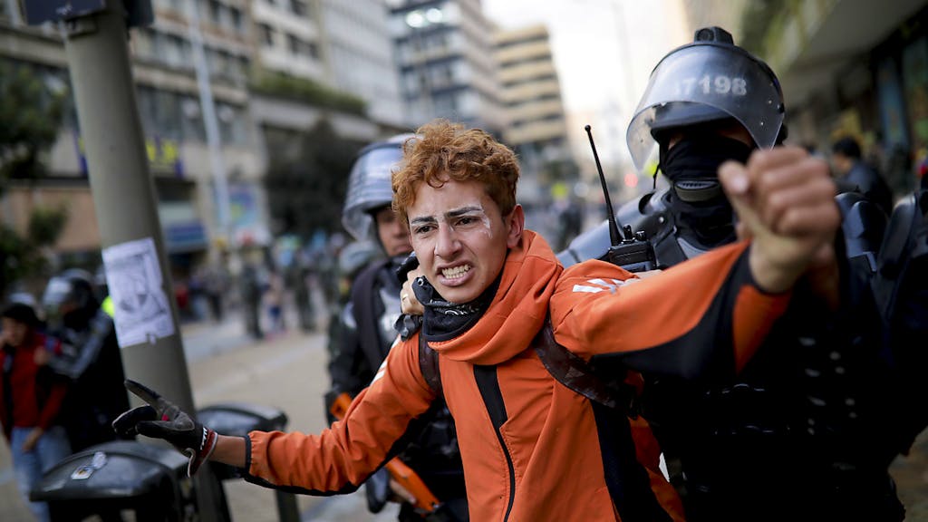 Kolumbien. Ausgangssperre für Bogotá wegen Unruhen