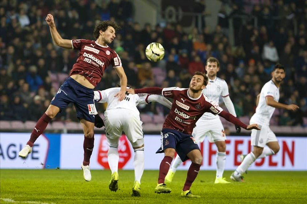 Un momento della partita