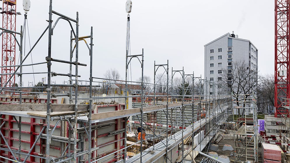 Der Bund soll mehr für den gemeinnützigen Wohnungsbau tun. Das verlangt eine Mieterverbands-Initiative. Der Bundesrat lehnt diese ab. (Archivbild)