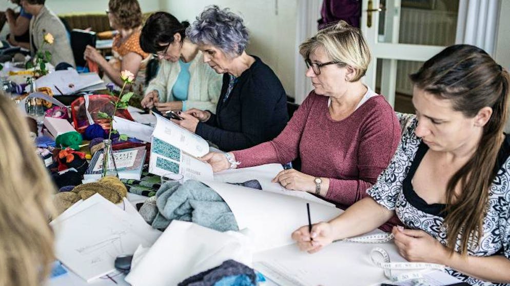 Winterliches, hyggeliges Fanø. Strick-Festival auf Fanø: Diese behäbige Aktivität passt perfekt zu einem hyggeligen Wintertag. 
