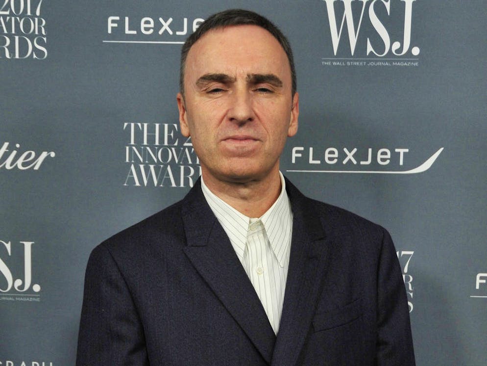 WSJ Magazine 2017 Innovator Awards in New York - Arrivals
Featuring: Raf Simons
Where: New York, New York, United States
When: 02 Nov 2017
Credit: Patricia Schlein/WENN.com
