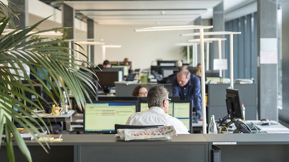 Der Kanton Bern prüft eine Unterstützung der Nachrichtenagentur Keystone-SDA (Archivbild).