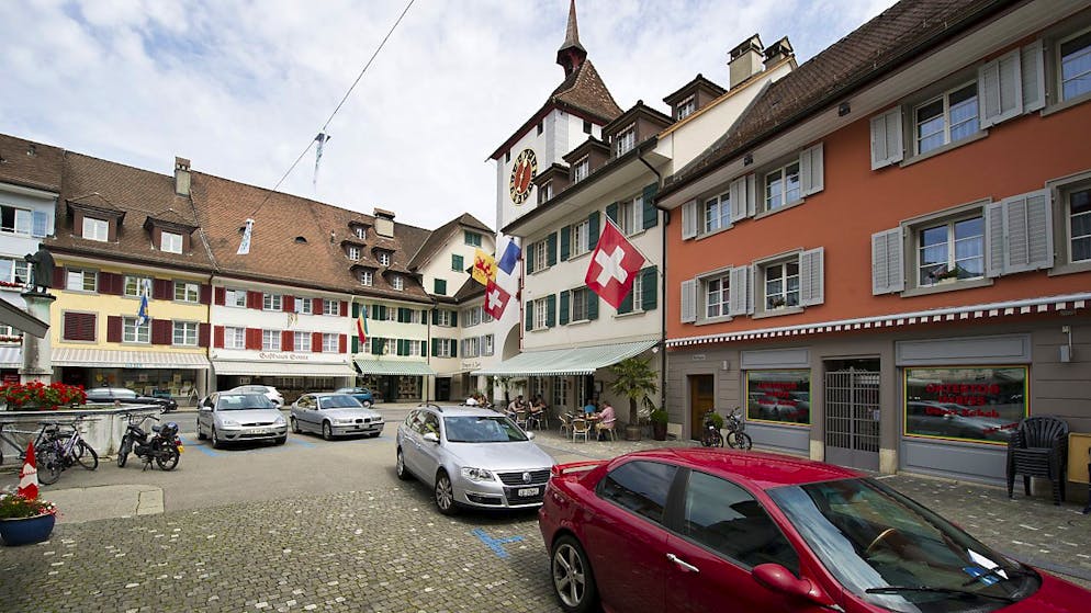Die Altstadt von Willisau mit dem Untertor und dem gleichnamigen Restaurant. (Archivaufnahme)