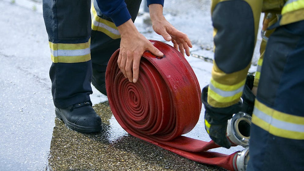 Die Feuerwehr musste am frühen Abend zu einem Brand in einer Wohnung nahe der Altstadt von Locarno ausrücken. (Symbolbild)