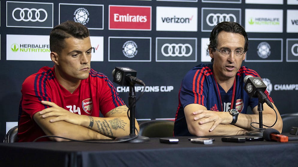 Nächste Auswechslung bei Arsenal?. Die Beziehung zwischen Emery und seinem ehemaligen Captain Granit Xhaka hat sich abgekühlt.