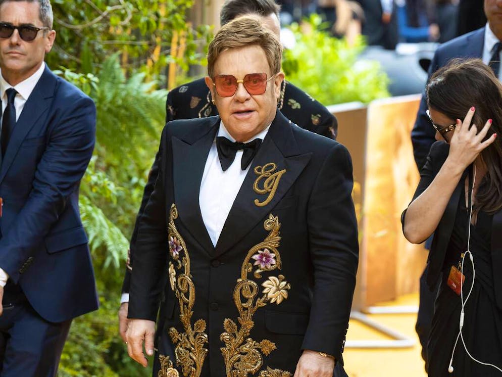 Sir Elton John attends 'The Lion King' European Premiere in London's Leicester Square
Where: London, United Kingdom
When: 14 Jul 2019
Credit: Ik Aldama/picture-alliance/Cover Images