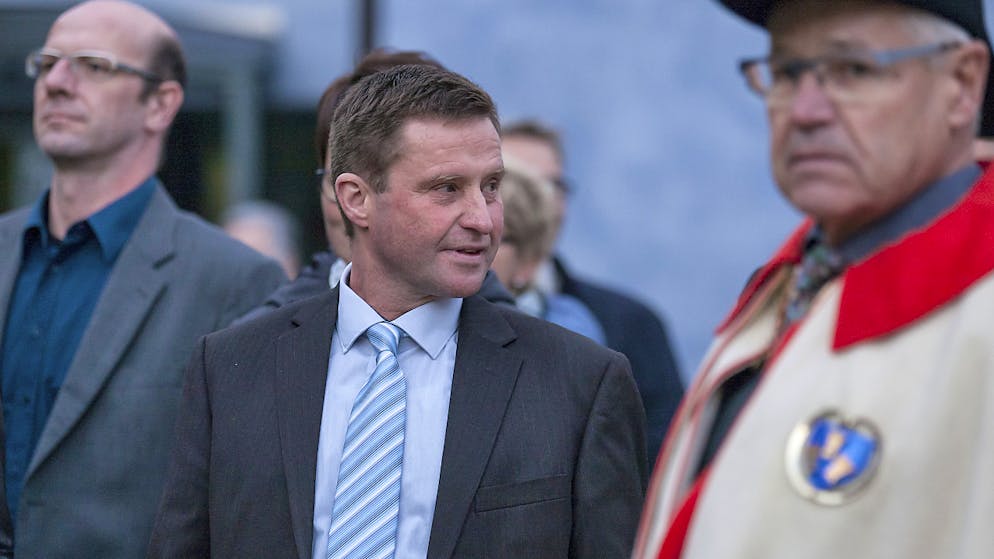 Der Gemeindepräsident von Kerns, André Windlin, macht dem Stimmvolk eine minimale Steuererhöhung beliebt. (Archivbild)