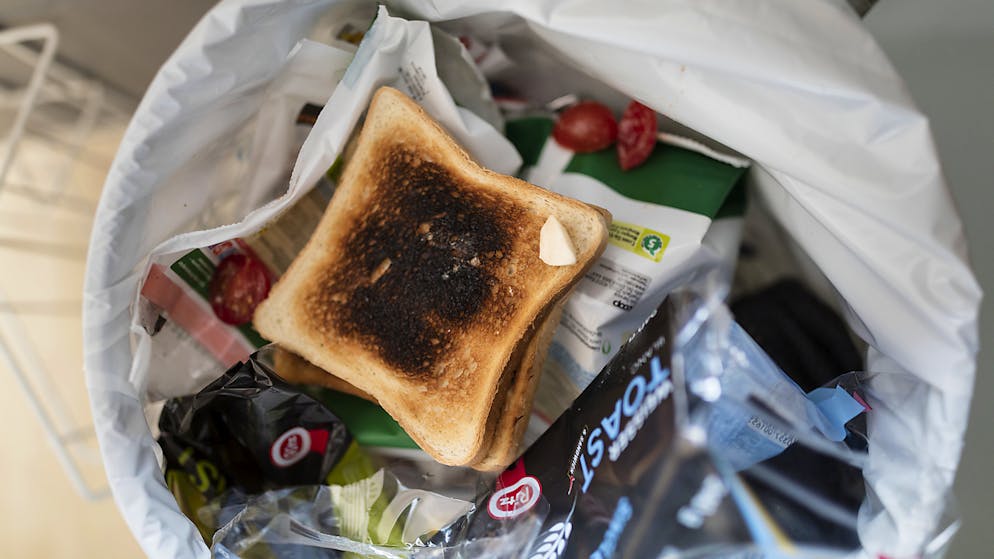 Lebensmittelverschwendung ist in der Schweiz ein grosses Problem. Ein Drittel aller Lebensmittel werden verschwendet. (Symbolbild)