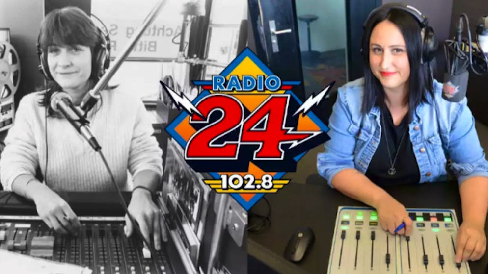 Ursi Spaltenstein (links) legte vor und Nina Roost zieht nach.