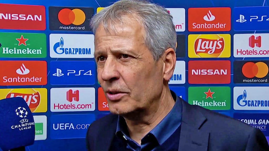 Champions League. Favre redet die Niederlage gegen Barcelona schön