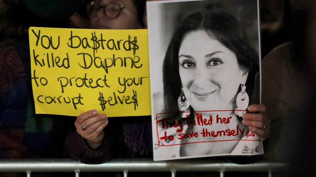 Ein Mord von 2017 bringt Malta ins Wanken