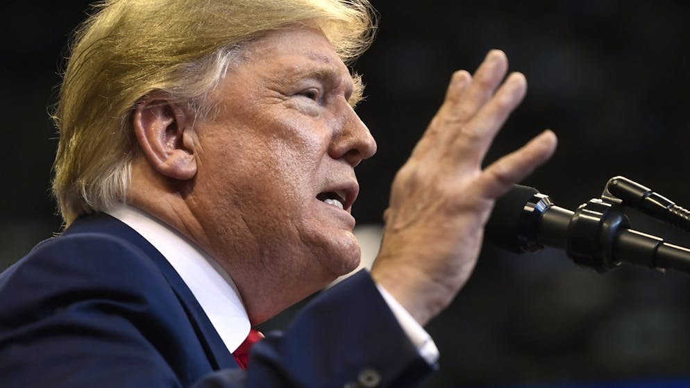 US-Präsident Trump hat eine Woche Zeit, um zu entscheiden, ob er bei der anstehenden Anhörung Beweise vorlegen und Zeugen aufrufen will. (Archivbild)