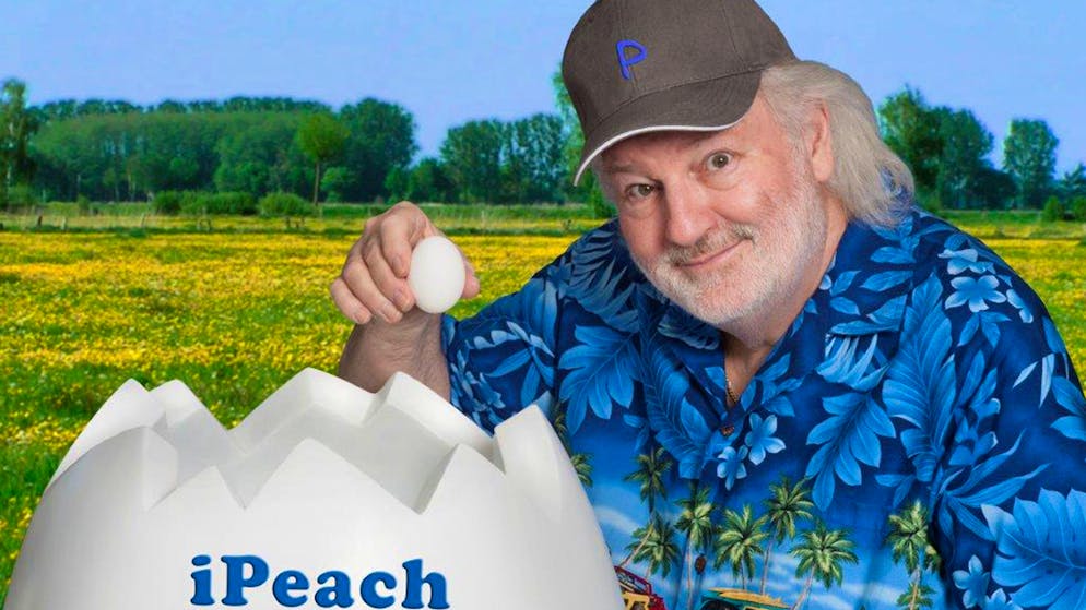 «iPeach» heisst das 15. Comedy-Programm des Aargauer Komikers Peach Weber.